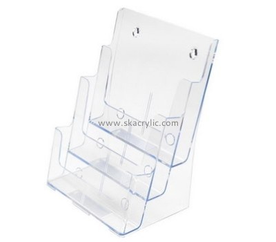 Custom wall mount acrylic plastic brochure holders cheap BH-403