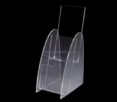 Lucite manufacturer custom design plastic brochures holders and displays BH-823