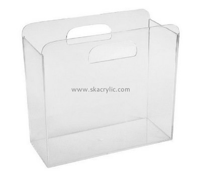 Customized acrylic brochure holder floor stand document holder plexiglass document holder BH-131
