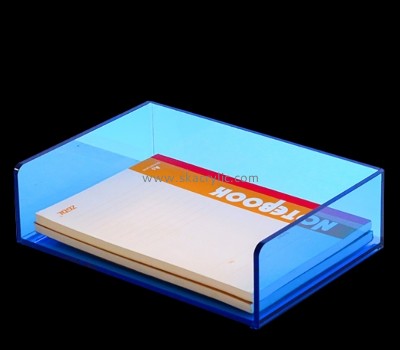 Lucite item supplier custom acrylic notebook organizer holder BH-2341