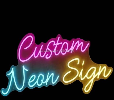 Custom wholesale acrylic wall LED party decoration sign BS-351
