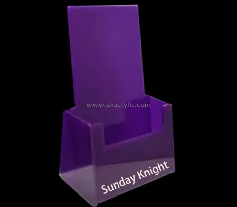 Wholesale custom acrylic desktop pamphlet holder BH-2489