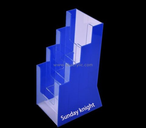 Wholesale custom acrylic 4 tiers brochures holders BH-2484