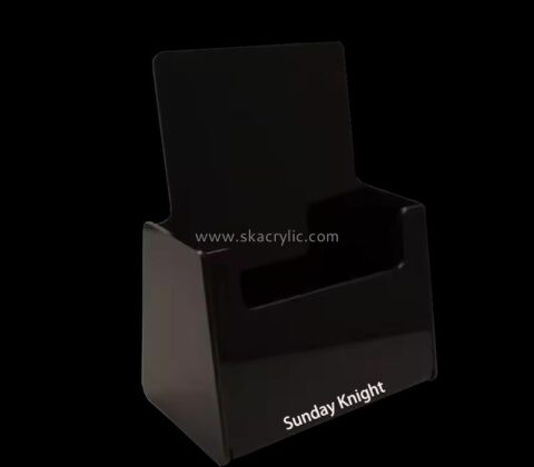 Custom wholesale acrylic desktop leaflet holder BH-2480