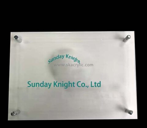 Custom wholesale acrylic wall business board sign BS-352