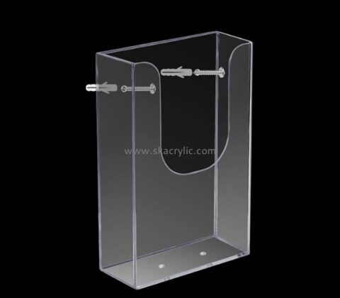 Perspex display supplier custom acrylic wall mount literature holder BH-2342