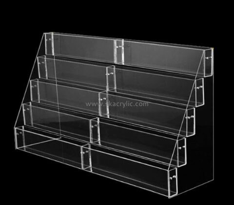 Lucite products manufacturer custom acrylic 5 tiers literature holders BH-2338