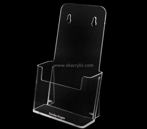 Custom wholesale acrylic wall flyer holder BH-2458