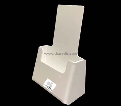 Custom acrylic tabletop pamphlet holder BH-2421