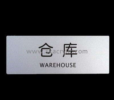 Acrylic items manufacturers customize plexi signs office signs BS-124