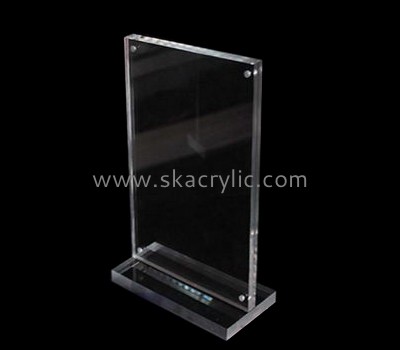 Custom and wholesale acrylic clear sign holder SH-257