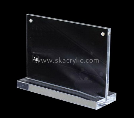 Bespoke acrylic cheap sign holders SH-377