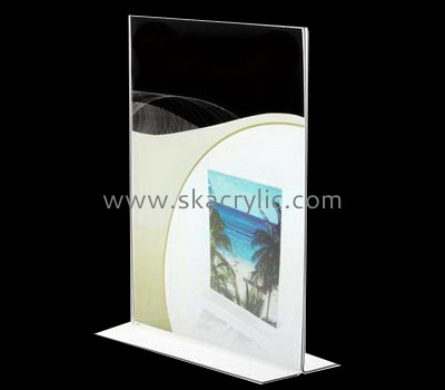 Lucite manufacturer customize office sign holders poster holders plastic SH-125