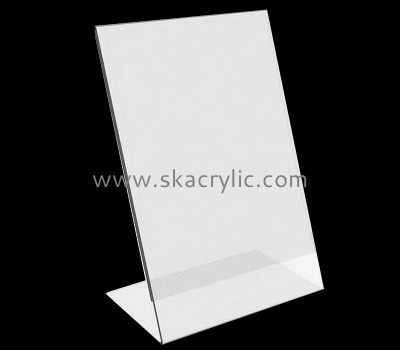 Acrylic plastic supplier customize acrylic poster holder plastic display holder SH-124