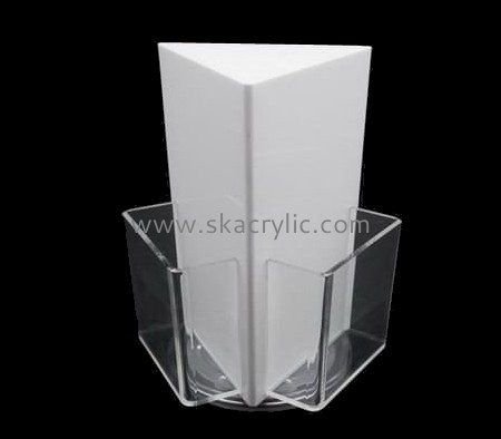 Customize acrylic 3 sided menu holder BH-1405