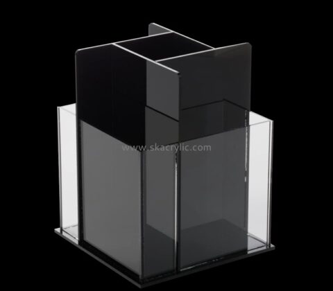 Plexiglass display manufacturer custom acrylic four sided brochure holders BH-2365