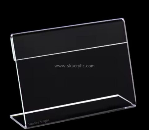 Custom wholesale acrylic retail display sign holder SH-918