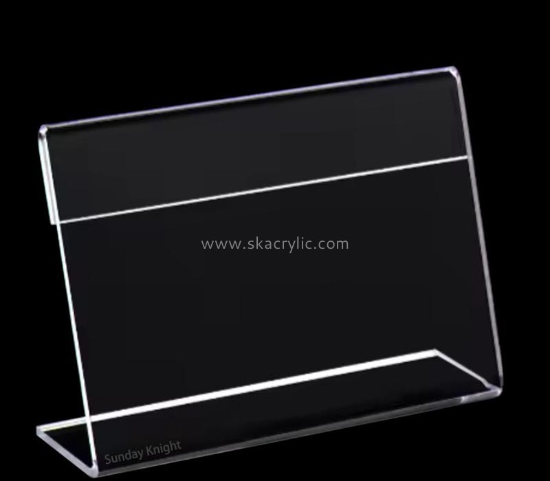 Custom wholesale acrylic retail display sign holder SH-918