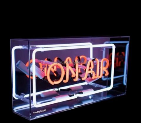 Custom wholesale acrylic wall neon sign light box BS-364