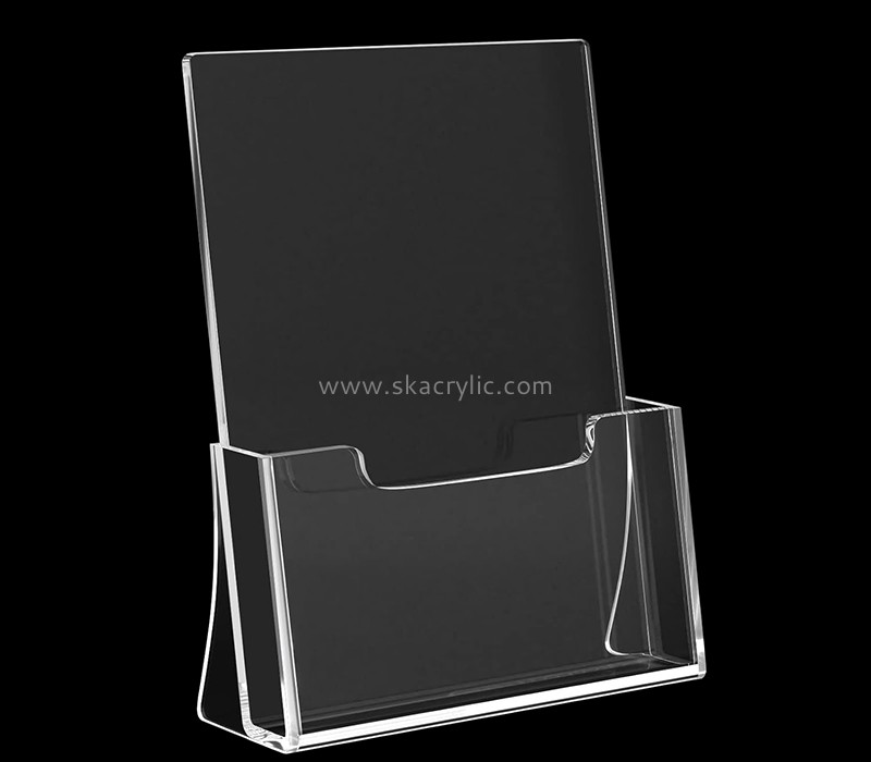 Custom wholesale acrylic countertop flyer holder BH-2445