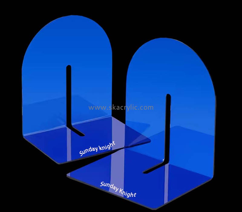 Custom wholesale acrylic L shape book holders BH-2444