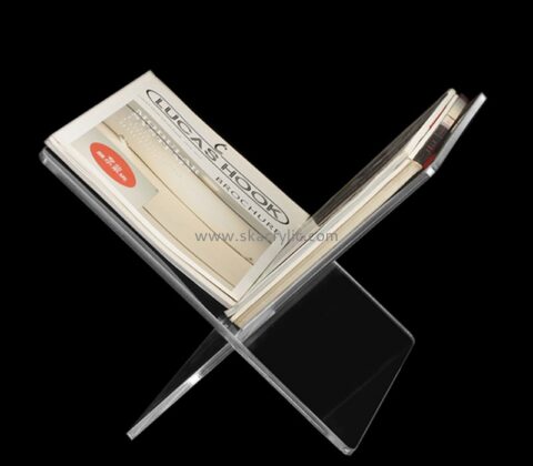 Plexiglass display supplier custom acrylic reading book holder BH-2332