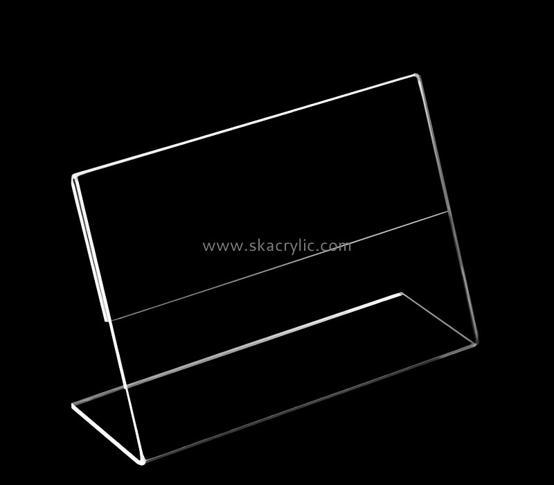 Perspex display supplier custom acrylic sign holder SH-743