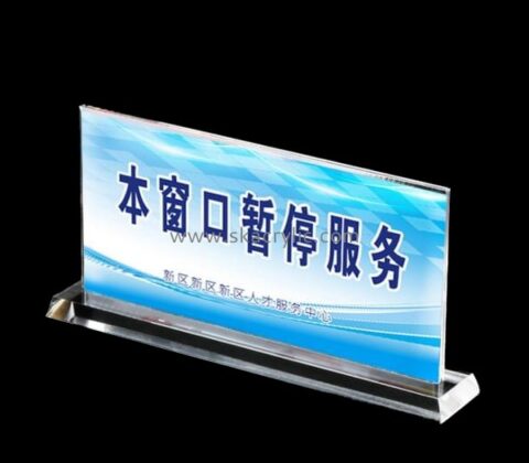 Custom acrylic service unavailable sign SH-714