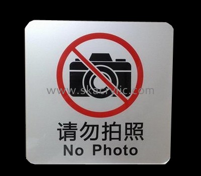 Hot selling acrylic signs warning plastic signs cheap signs BS-079