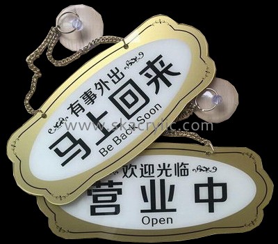 Factory wholesale acrylic plastic sign board open close sign sign board BS-023