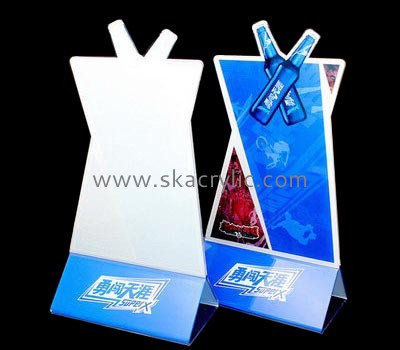 Custom acrylic table top sign holder SH-662