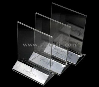 Customize table top clear acrylic sign SH-636