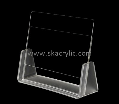 Table top clear acrylic sign holder SH-599