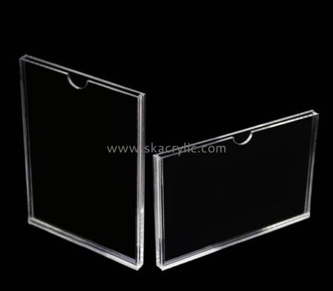 Bespoke clear plastic price tag holder SH-576