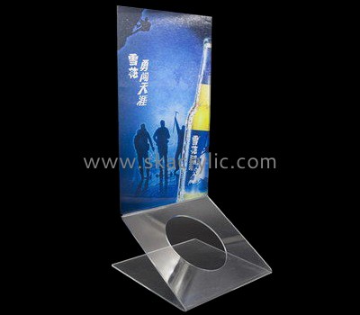 Bespoke acrylic table sign stands SH-564