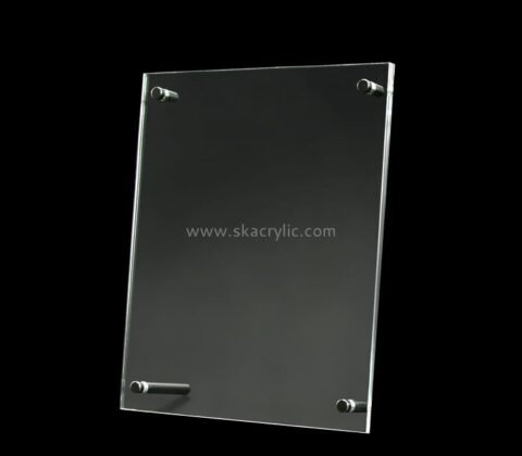 Bespoke acrylic sign holder 8.5 x 11 SH-562