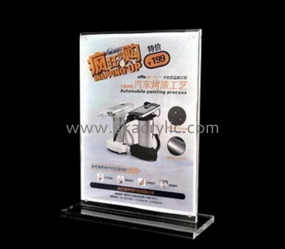 Display stand manufacturers customize acrylic sign holders 8.5 x 11 wholesale clear acrylic poster frames SH-236