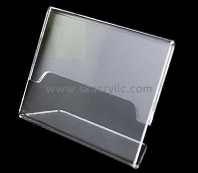 Perspex manufacturers customize acrylic paper holders poster sign holders SH-212