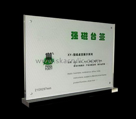 Bespoke clear plastic display frames SH-502