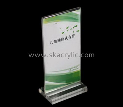 Bespoke acrylic display sign stand SH-477