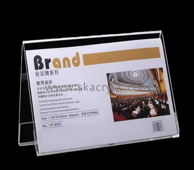 Bespoke clear plastic display frames SH-476