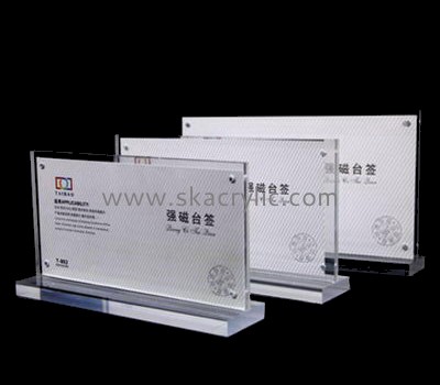 Bespoke clear plastic poster holder SH-471