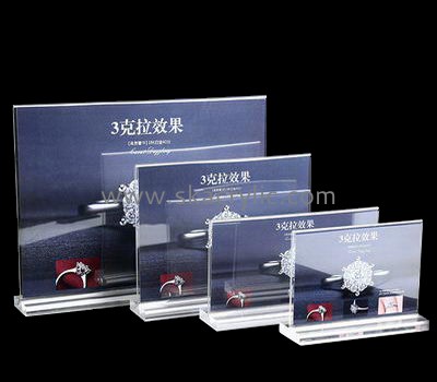 Bespoke acrylic table advertising stands SH-416