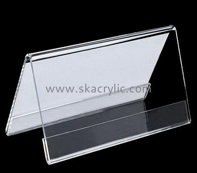 Bespoke acrylic retail display sign holders SH-402