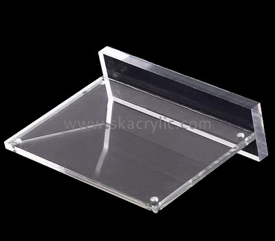 Customized clear acrylic vertical sign holder SH-330