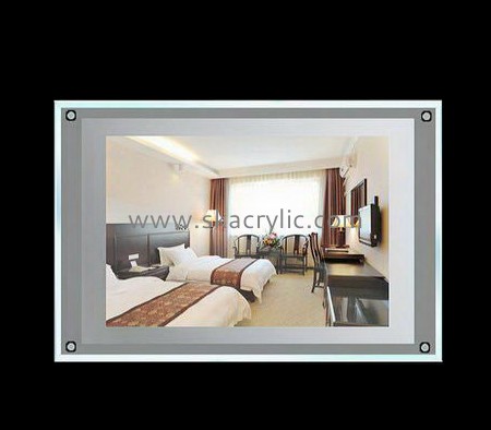 Customized acrylic wall sign holders SH-325