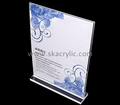 Customized acrylic signage holders SH-323