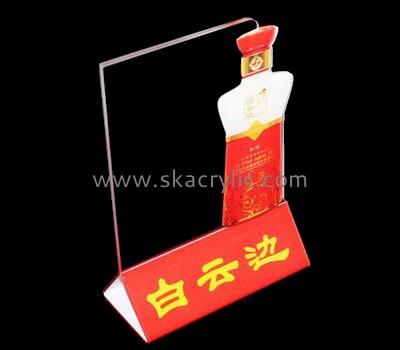 Customized acrylic clear sign holder SH-314