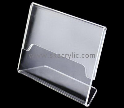 Acrylic display manufacturers customize acrylic price sign holders display SH-176