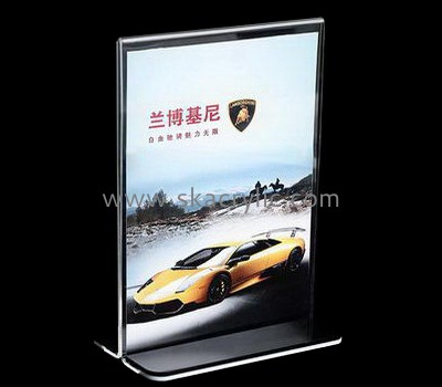 Plexiglass manufacturer customize 8.5 x 11 acrylic frame poster sign holders SH-170